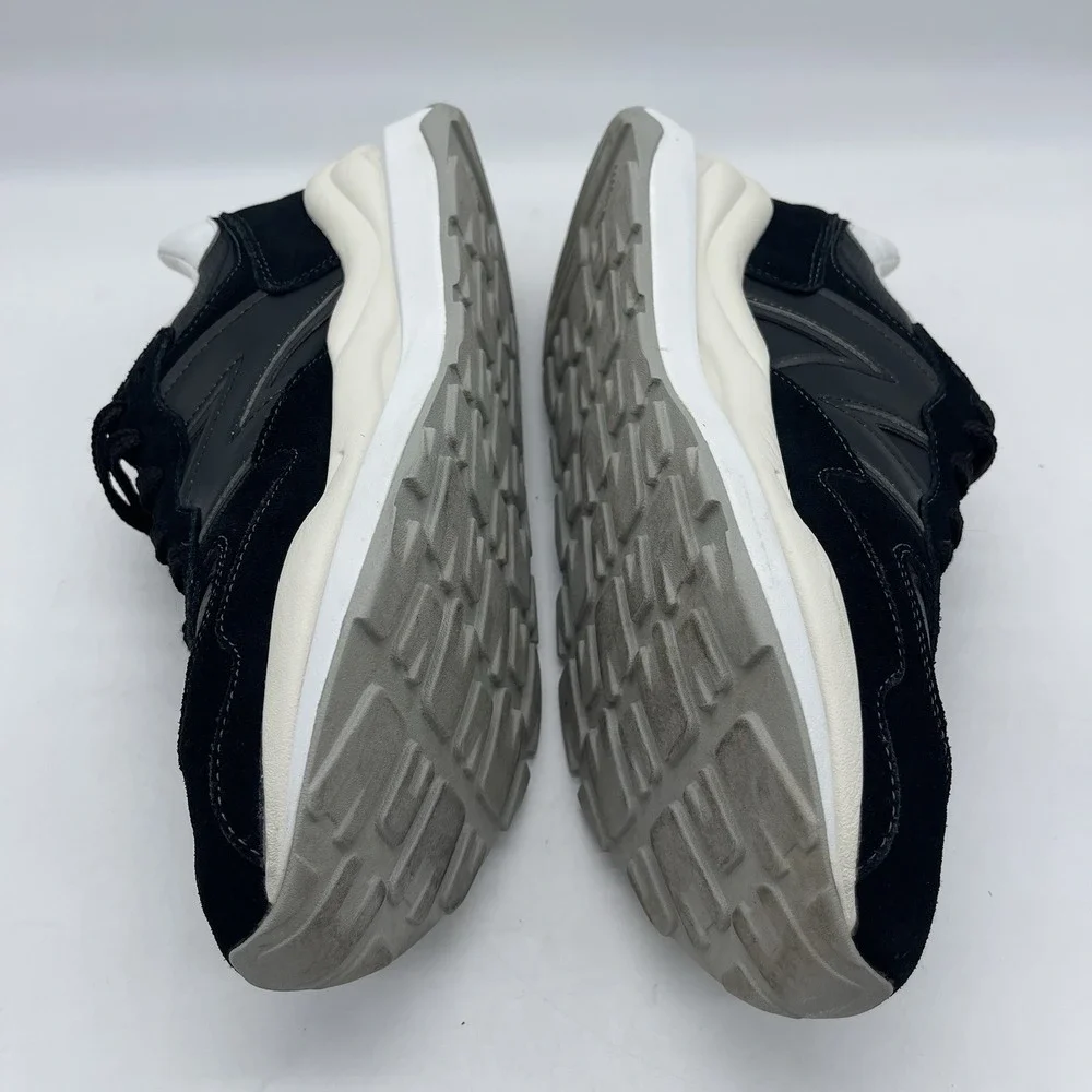 New Balance 57/40 M5740SLB Men's Size 14 Running Shoes Black Sea Salt‎ Lifestyle
